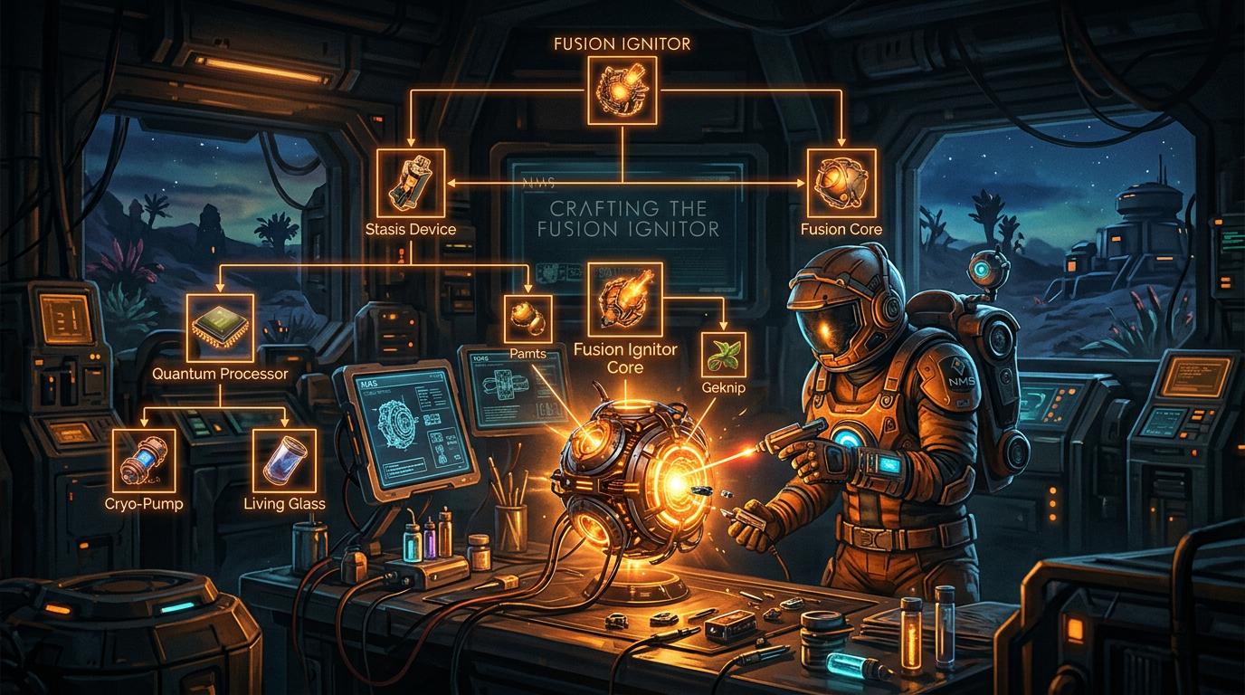 How to Craft a Fusion Ignitor in No Man's Sky