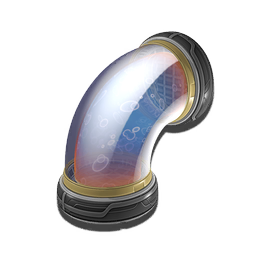 L-shaped Bubble Duct