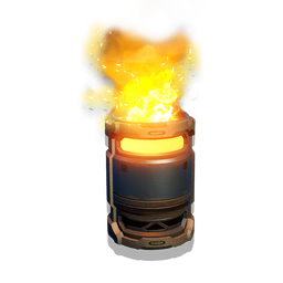 Flaming Barrel