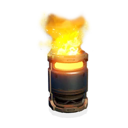 Flaming Barrel