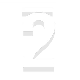 '2' Decal