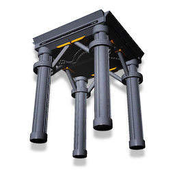 Cuboid Room Foundation Strut Quad