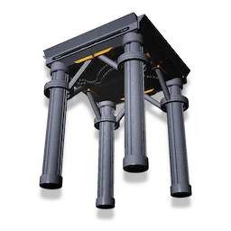 Cuboid Room Foundation Strut Quad