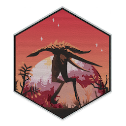 Red Strider Decal