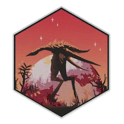 Red Strider Decal