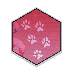 Pawprints Decal