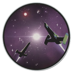Purple Galactic Core Decal