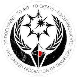 United Federation of Travelers Decal