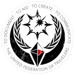 United Federation of Travelers Decal