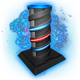 Gold-blue Atlas Firework