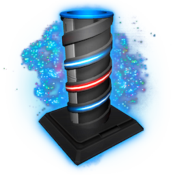 Gold-blue Atlas Firework