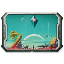 Framed Launch Art