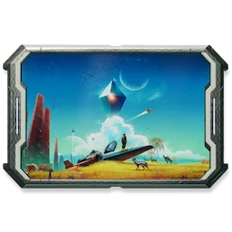 Framed "atlas Rises" Art