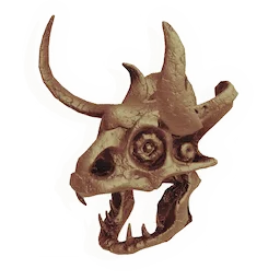 Horned Predator Skull