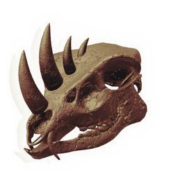 Forest Warrior Skull