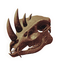 Forest Warrior Skull