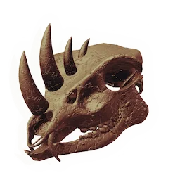 Forest Warrior Skull