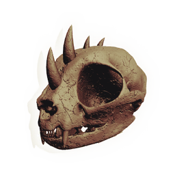 Spiked Rodent Skull