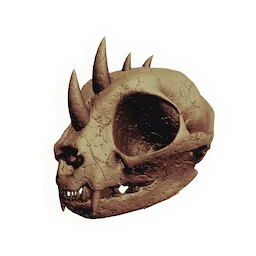 Spiked Rodent Skull