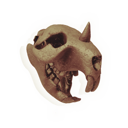 Horned Bounder Skull