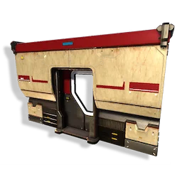 Extruded Alloy Door