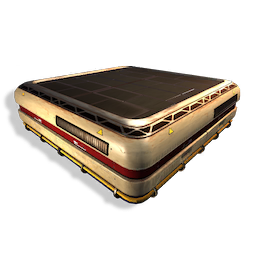 Tall Flat Alloy Roof