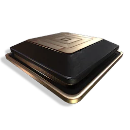 Angled Flat Alloy Roof
