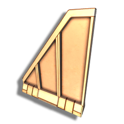 Sloping Alloy Roof Gable