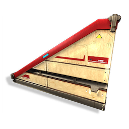 Sloping Alloy Panel (base)