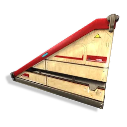 Sloping Alloy Panel (base)