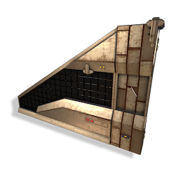 Sloping Alloy Panel (mid)