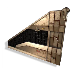 Sloping Alloy Panel (mid)