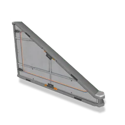 Sloping Metal Panel