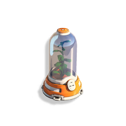 Floral Canister