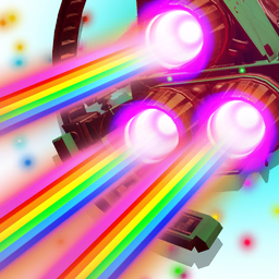 Chromatic Starship Trail
