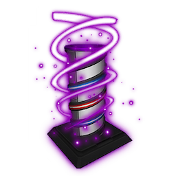 Purple Ribbon Firework
