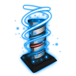 Blue Ribbon Firework