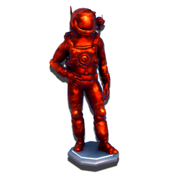 Bronze Astronaut Statue