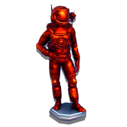 Bronze Astronaut Statue