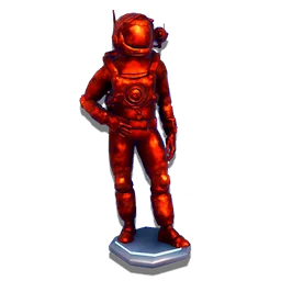 Bronze Astronaut Statue