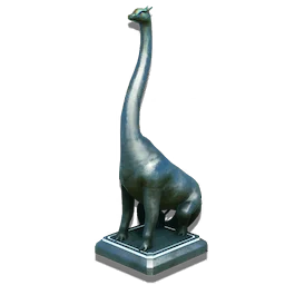 Silver Diplo Statue