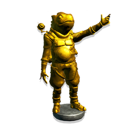 Gold Gek Statue