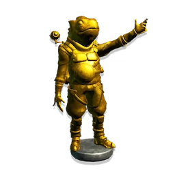 Gold Gek Statue