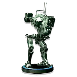 Silver Walker Statue