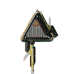 Triangular Plasma Display