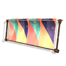 Quad Flag Awning