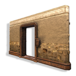 Stone Rectangular Door