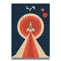 Cosmic Flight Poster