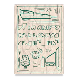 Ship Parts Poster