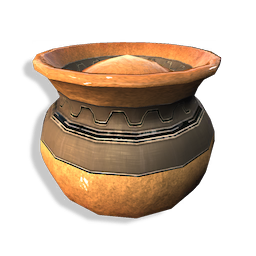 Kiln-fired Pot